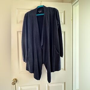Barefoot Dreams Navy CozyChic Lite Island Wrap L/XL